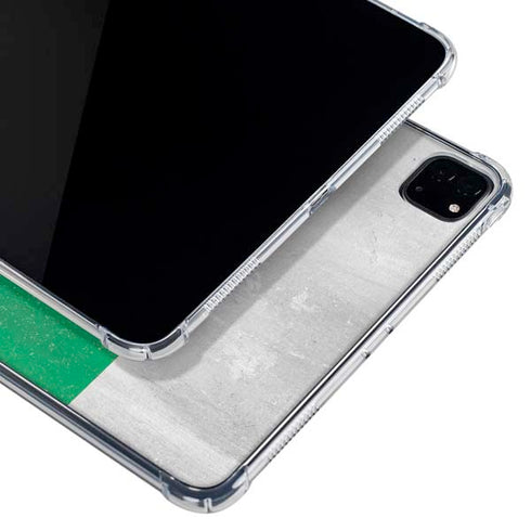 Bulgarian Flag Distressed iPad Pro 11in (2024) Clear Case